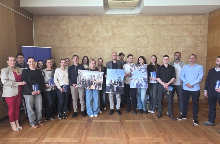 Завршен пројекат „Волонтерски сервис” у Вождовцу који повезује младе и туризам