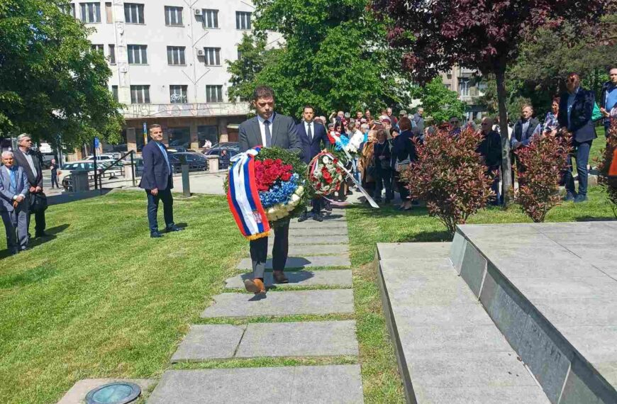 Положен венац на споменик Гаврилу Принципу поводом годишњице смрти