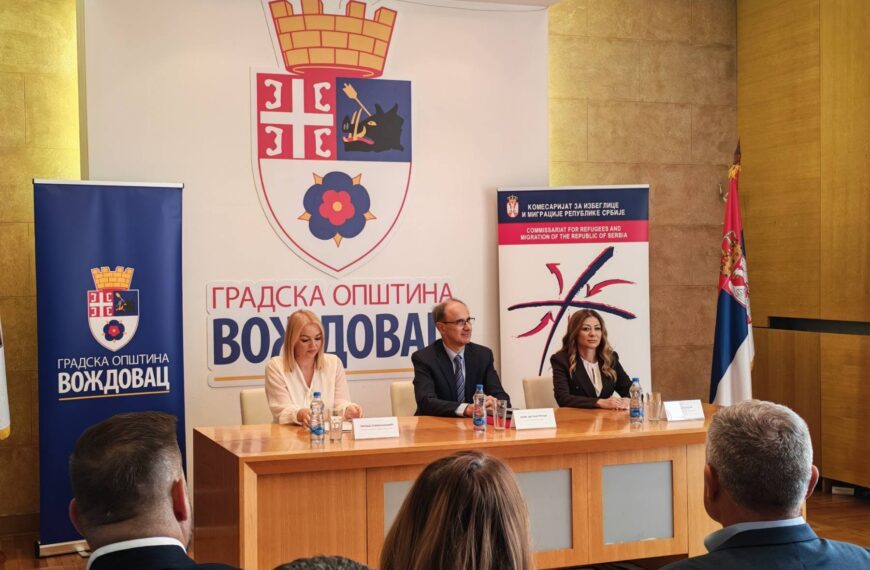 Podrška za 53 porodice izbeglica i interno raseljenih lica na Voždovcu